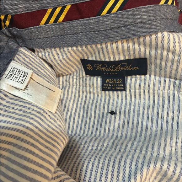 Brooks Brothers Brown Chinos with Dog Embroidery - Picture 6 of 7